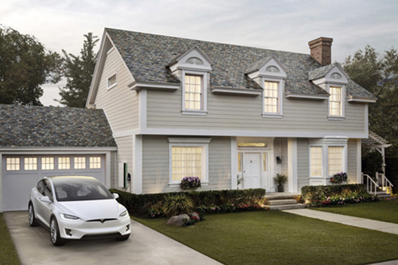 TESLA: Tejas de Techo de Energía Solar