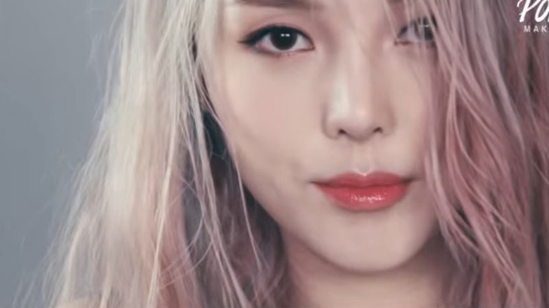 Taylor Swift coreana: usando sólo maquillaje para transformarse.